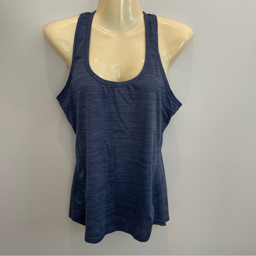 Athleta Tank Top Women's S Blue Racerback Activewear